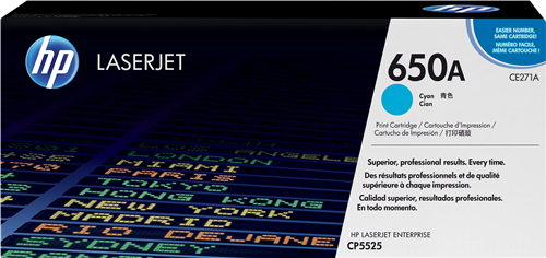 HP 650A Toner Cyan – Original