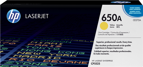 HP 650A Toner Gelb – Original