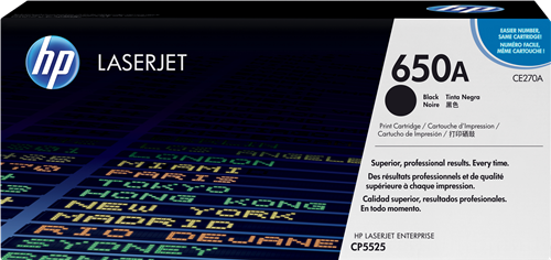HP 650A Toner Schwarz – Original