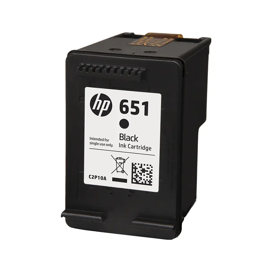 HP 651 Druckerpatrone Schwarz – Original