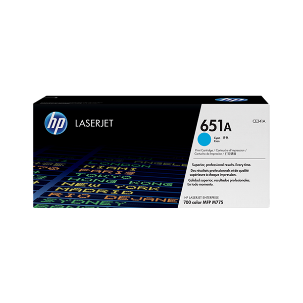HP 651A Toner Cyan – Original