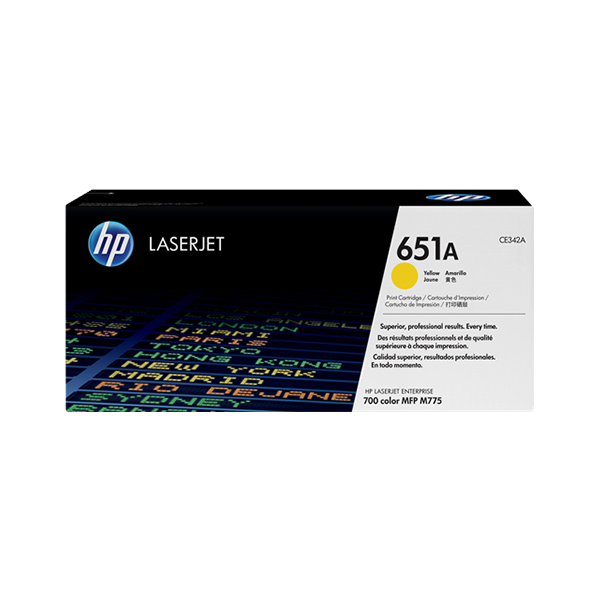HP 651A Toner Gelb – Original