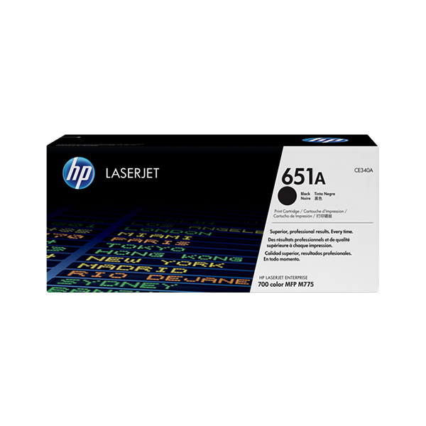 HP 651A Toner Schwarz – Original