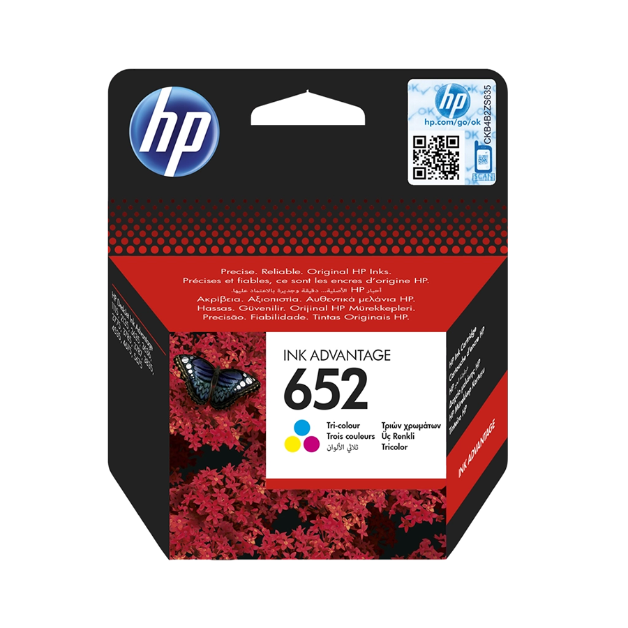 HP 652 Druckerpatrone Color – Original