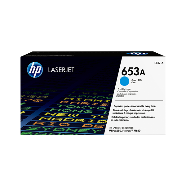HP 653A Toner Cyan – Original