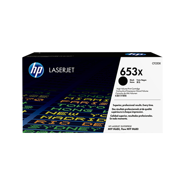 HP 653X Toner Schwarz – Original
