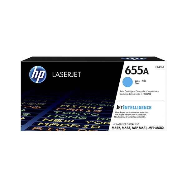 HP 655A Toner Cyan – Original