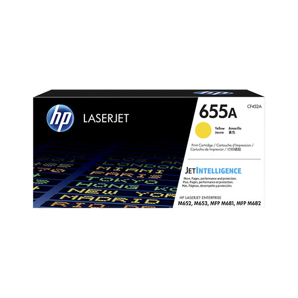 HP 655A Toner Gelb – Original