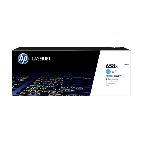 HP 658A Toner Cyan – Original