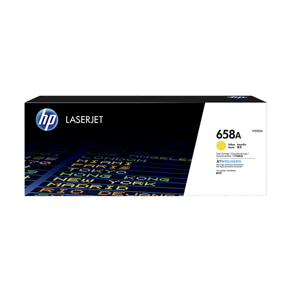 HP 658A Toner Gelb – Original