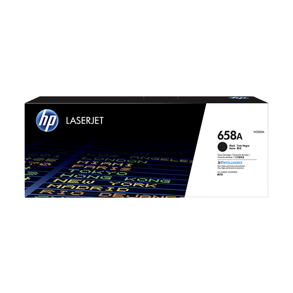 HP 658A Toner Schwarz – Original