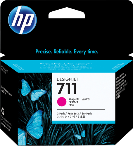 HP 711 Druckerpatrone Magenta – Original · P4002-11