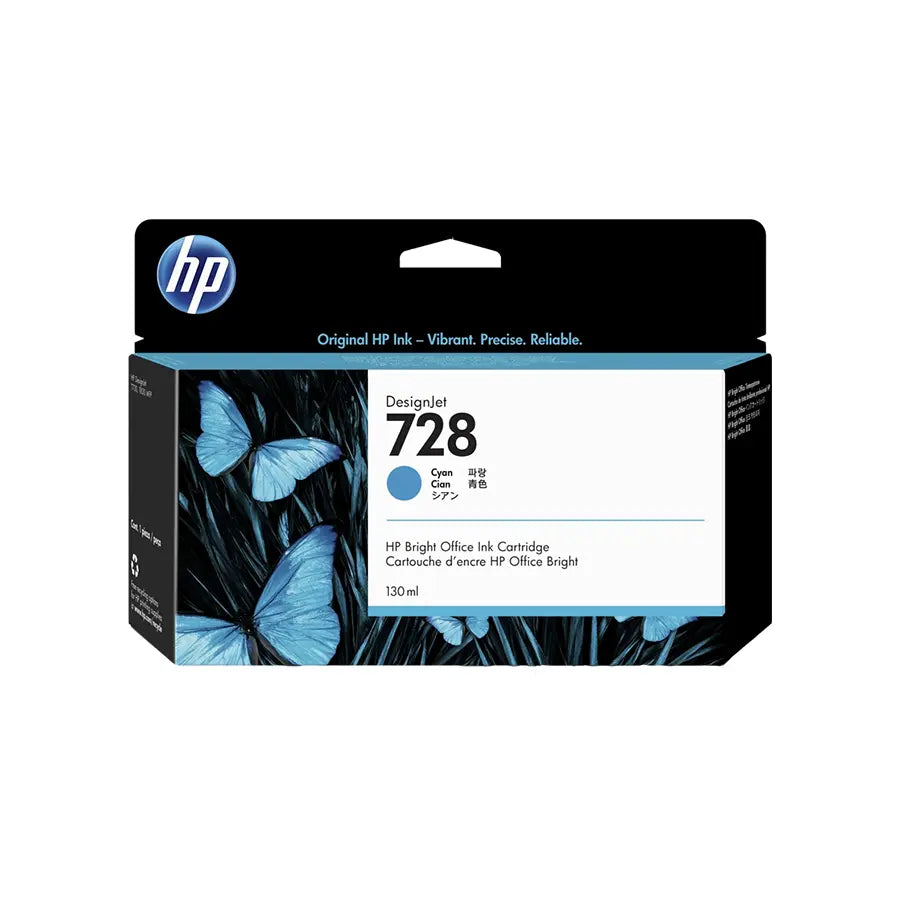 HP 728 Druckerpatrone Cyan – Original