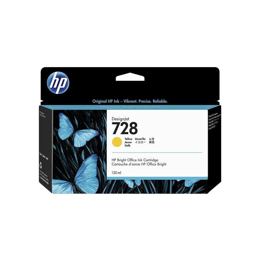 HP 728 Druckerpatrone Gelb – Original
