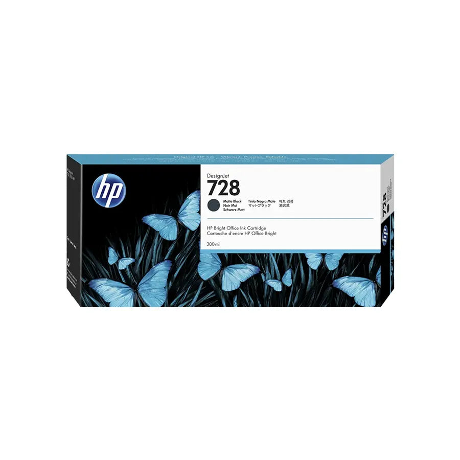 HP 728 Druckerpatrone Schwarz – Original