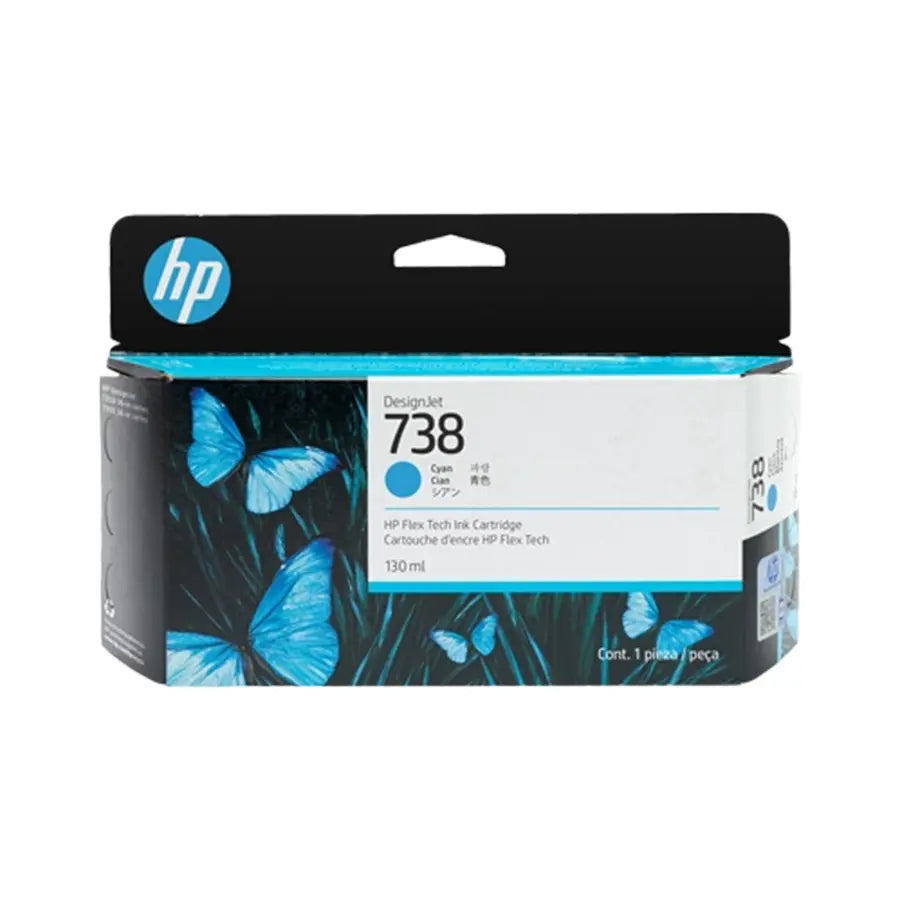 HP 738 Druckerpatrone Cyan – Original