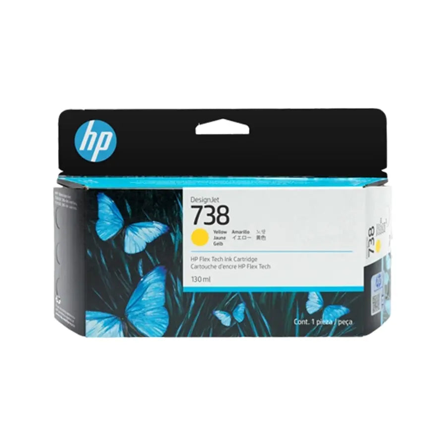 HP 738 Druckerpatrone Gelb – Original