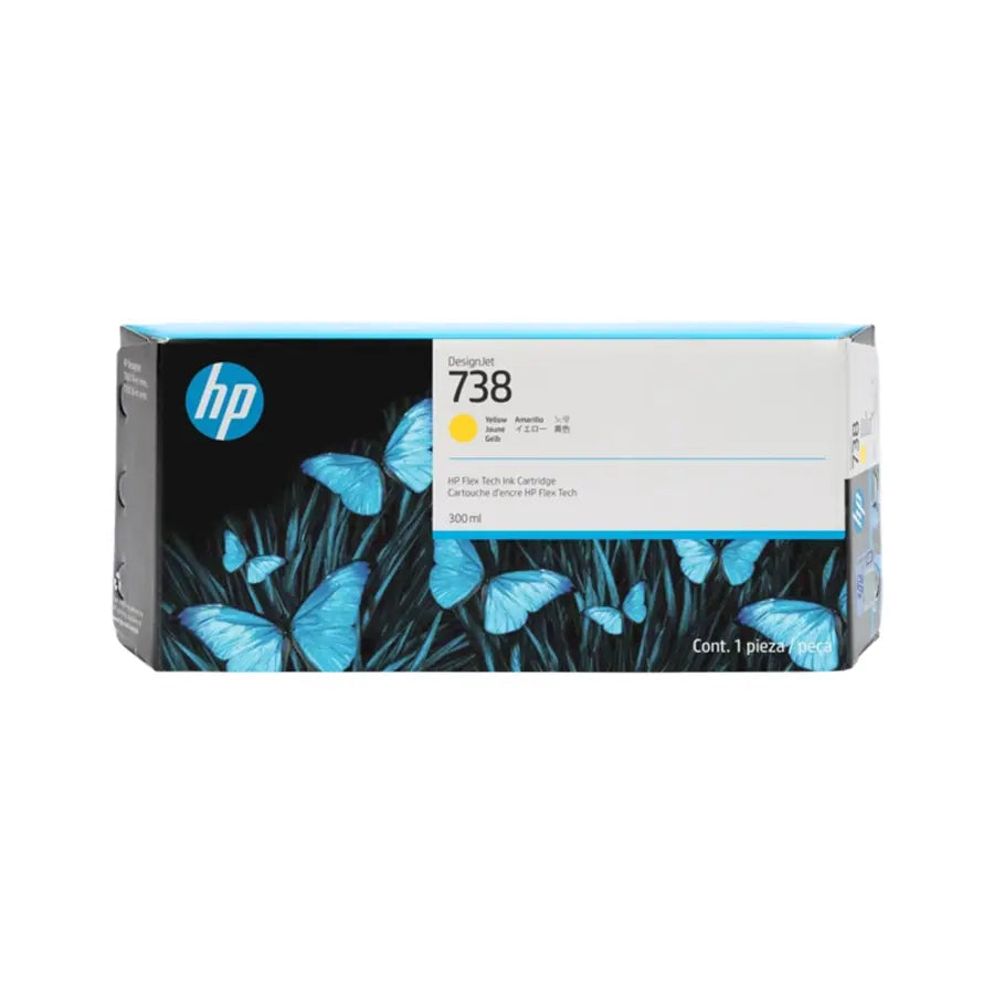HP 738XL Druckerpatrone Gelb – Original
