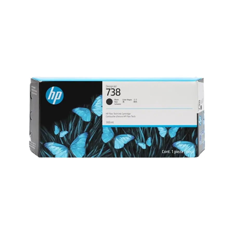 HP 738XL Druckerpatrone Schwarz – Original
