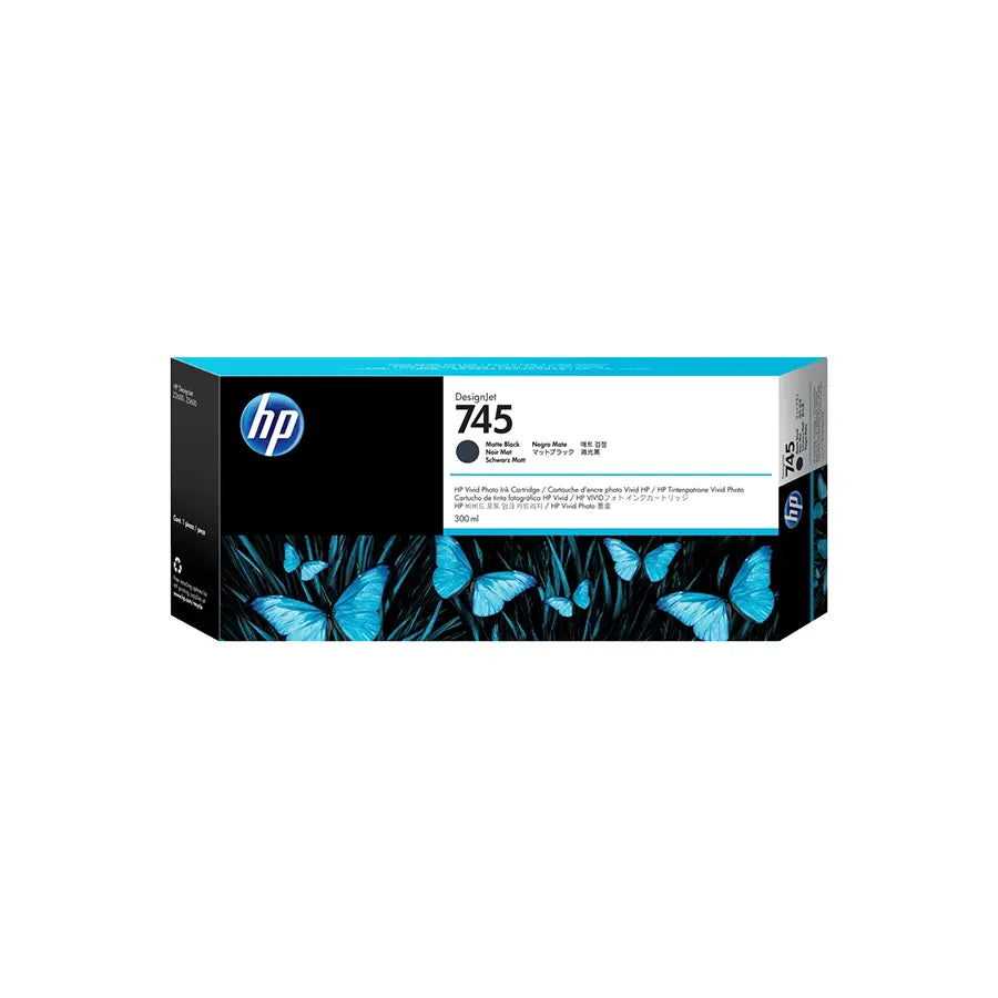 HP 745 Druckerpatrone Schwarz (Matt) – Original