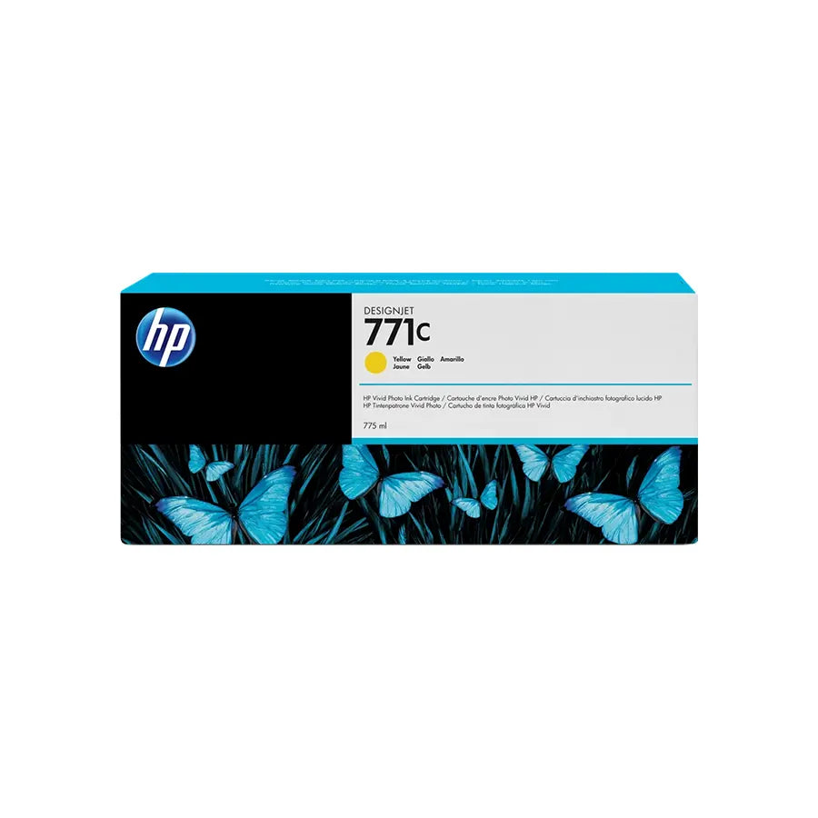 HP 771C Druckerpatrone Gelb – Original