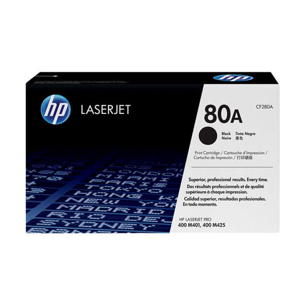 HP 80A Toner Schwarz – Original
