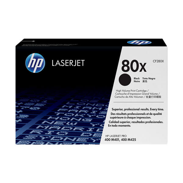 HP 80X Toner Schwarz – Original