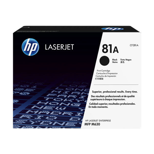 HP 81A Toner Schwarz – Original
