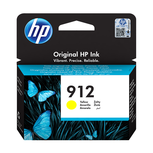 HP 912 Druckerpatrone Gelb – Original