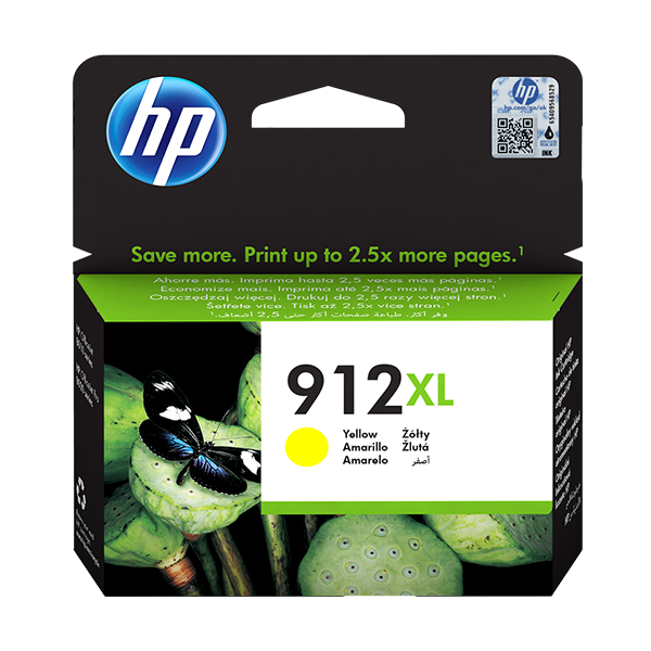 HP 912XL Druckerpatrone Gelb – Original