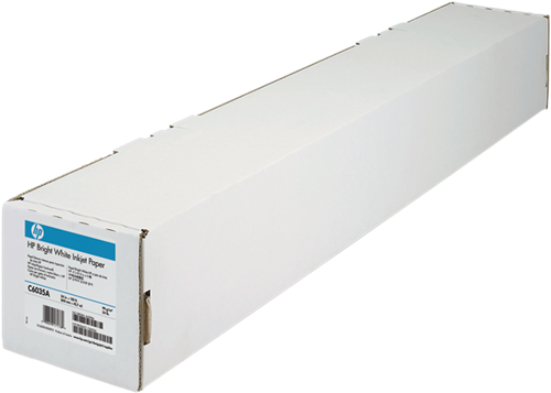 HP 914 mm x 45.7 m,90 g/m², matt Papier Farblos – Original