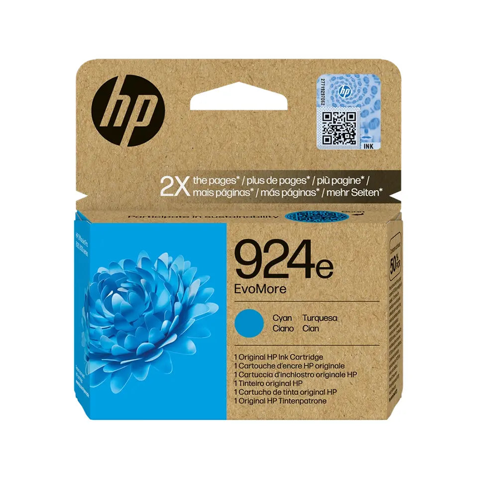 HP 924e Druckerpatrone Cyan – Original