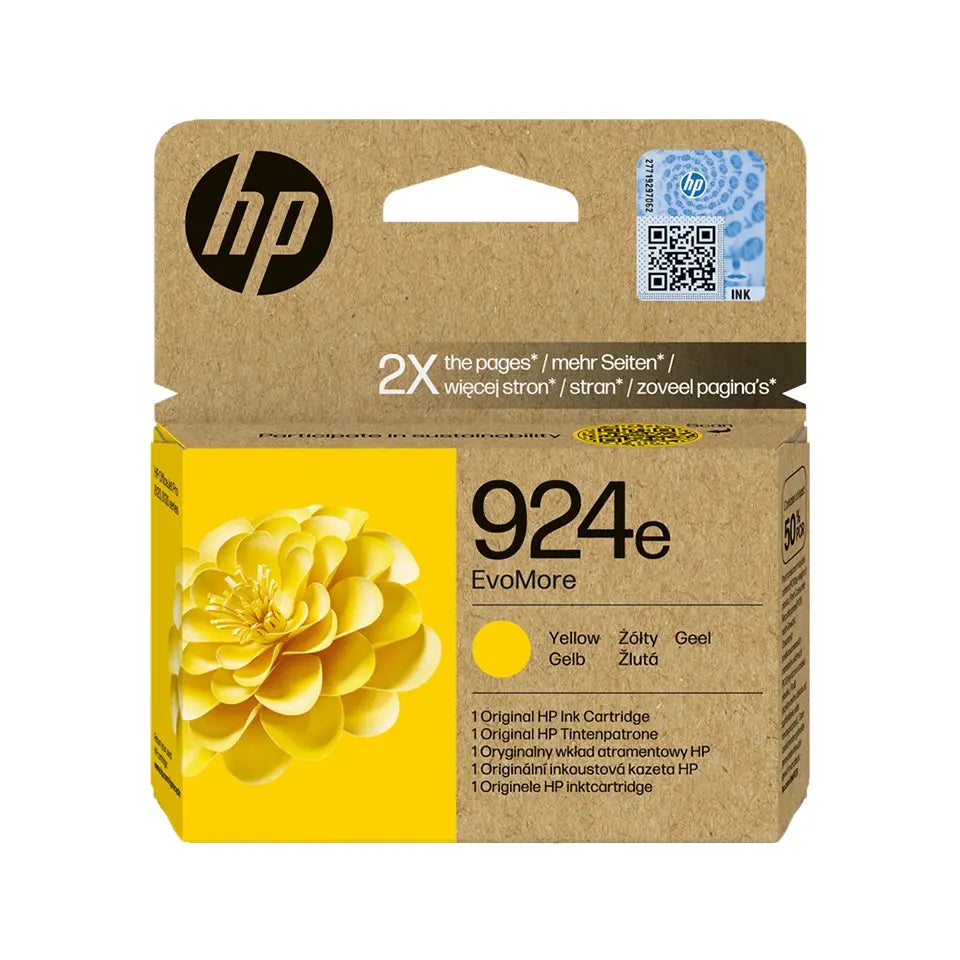 HP 924e Druckerpatrone Gelb – Original
