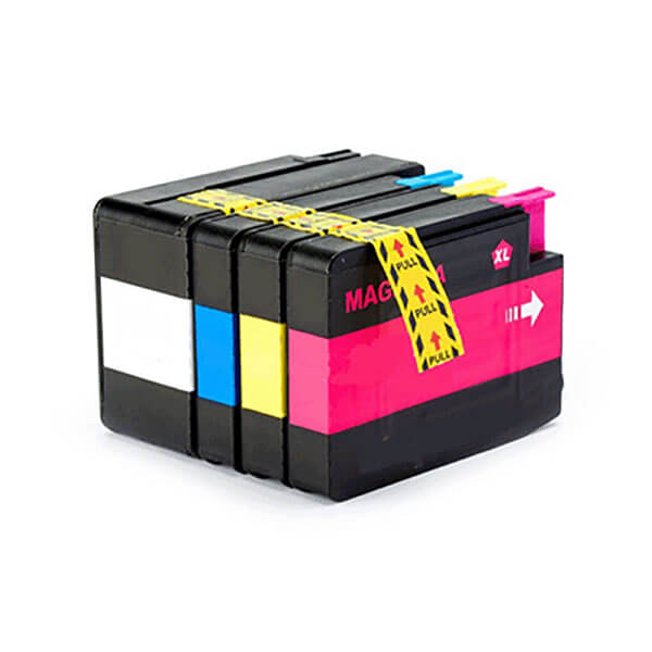 HP 932 XL Druckerpatrone 4er-Pack – kompatibel