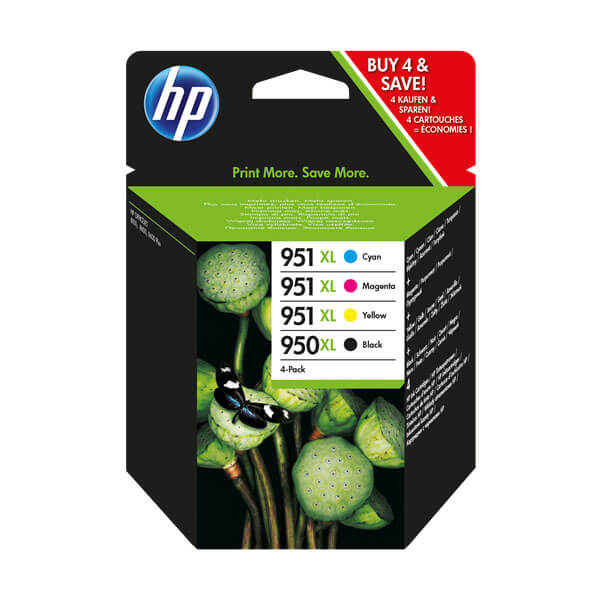 HP 950 XL Druckerpatrone 4er-Pack – Original