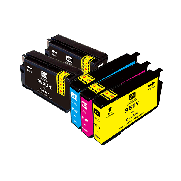 HP 950 XL Druckerpatrone 5er-Pack – kompatibel