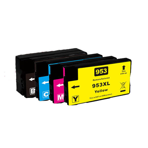 HP 953 XL Druckerpatrone 4er-Pack – kompatibel