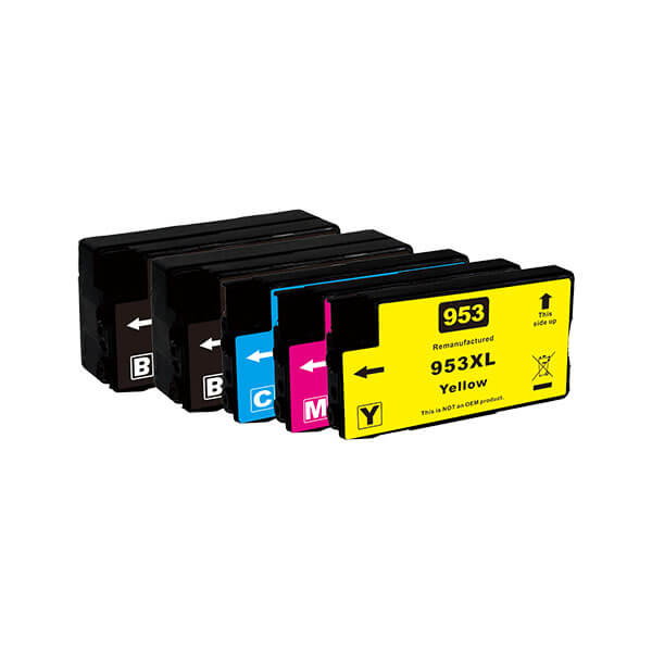 HP 953 XL Druckerpatrone 5er-Pack – kompatibel
