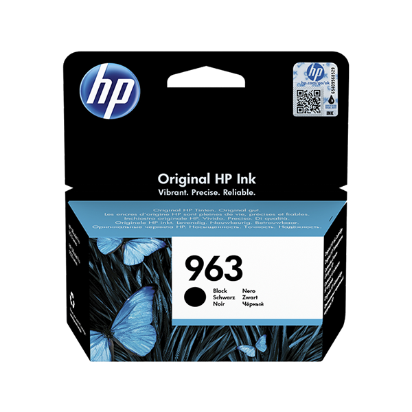 HP 963 Druckerpatrone Schwarz – Original