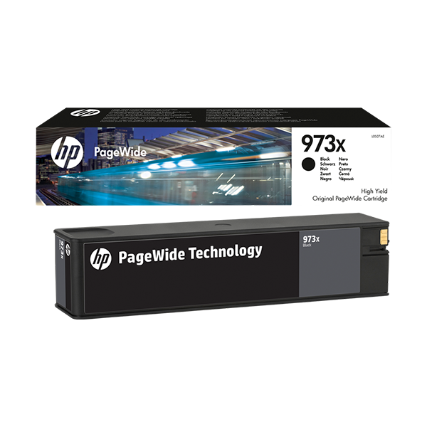 HP 973X Druckerpatrone Schwarz – Original