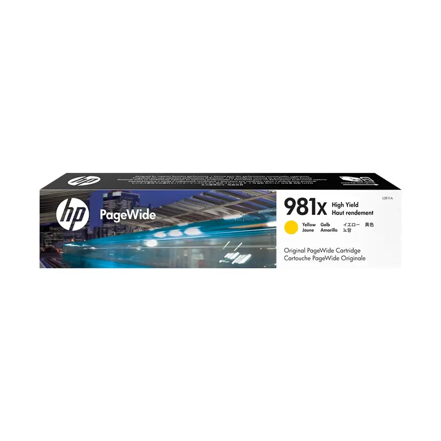 HP 981X Druckerpatrone Gelb – Original
