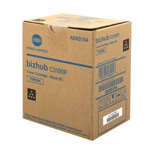 Konica Minolta A0X5154 Toner Schwarz – Original