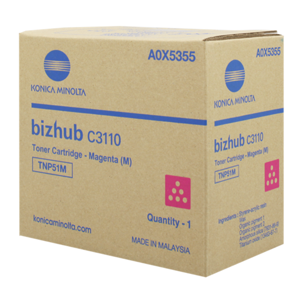 Konica Minolta A0X5355 Toner Magenta – Original
