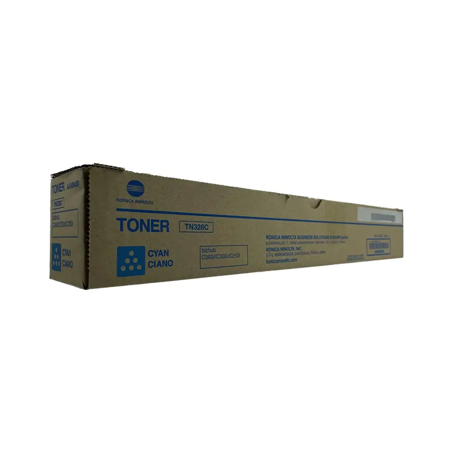 Konica Minolta TN328C Toner Cyan – Original
