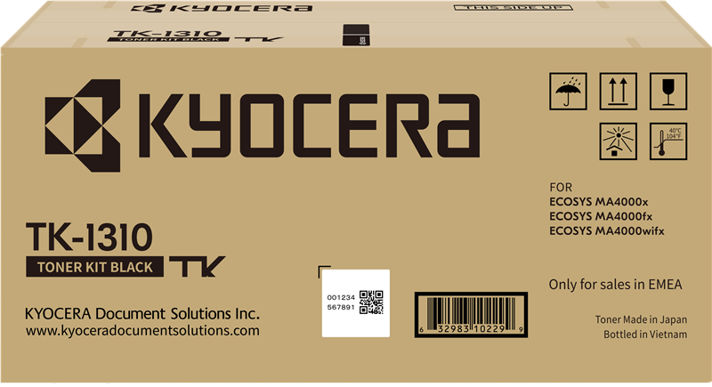 Kyocera TK-1310 Toner Schwarz – Original