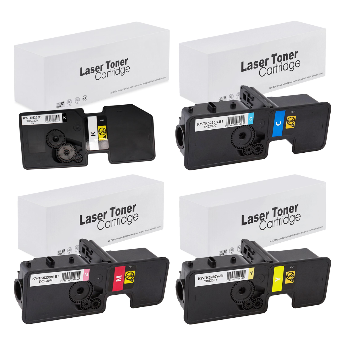 Kyocera TK-5230 Toner 4er-Pack – kompatibel