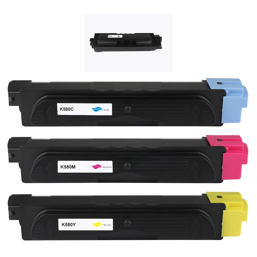 Kyocera TK-580 Toner 4er-Pack – kompatibel