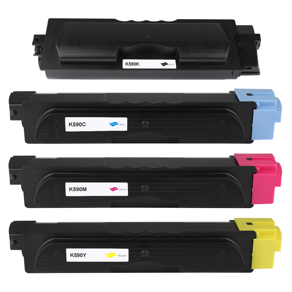 Kyocera TK-590 Toner 4er-Pack – kompatibel