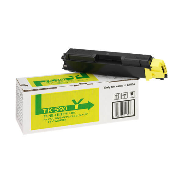 Kyocera TK-590 Toner Gelb – Original