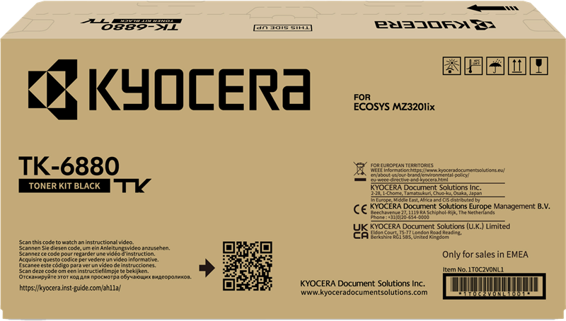 Kyocera TK-6880 Toner Schwarz – Original